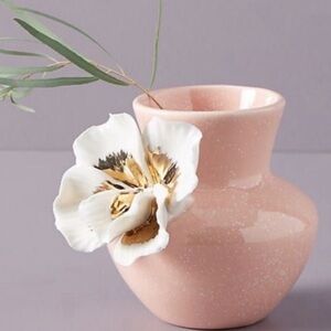 Anthropologie Pink Vase Discontinued